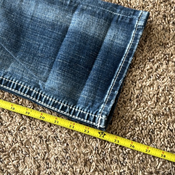 Rock Revival Women's Cadeau Easy Crop Capri Jeans Size 31 Dark Wash - Picture 16 of 16